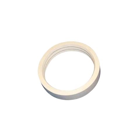 4 in Clamp Gasket, White Solid Center