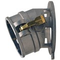 Drop Coupler Outlet W/Sight L/Base 4 in