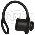 Ind Hydraulic Dust Plug Rubber 3/8 Inch