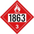 Placard 1 Sided Rigid UN1863 Flammable