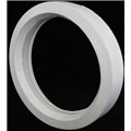 4 in Clamp Gasket, White Open Center