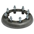 Drain Sump/Removable Studs, Steel, 4