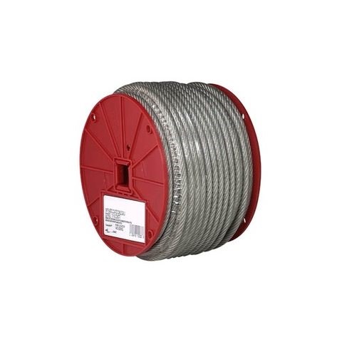 Cable 3/16 7x19 Galvanized, 250/roll