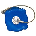 Blue Vinyl Cap and Cable Assembly