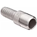 Combination Nipple Stainless 3/4 in
